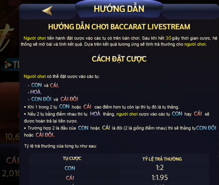 Tận Hưởng Thế Giới Baccarat Livestream Tại ManClub Với Dealer Đẳng Cấp Sang Trọng