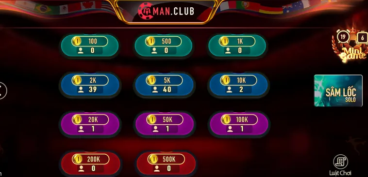 Sâm Lốc Tại ManClub Đỉnh Cao Trí Tuệ Với Tỷ Lệ Trả Thưởng Cực Khủng