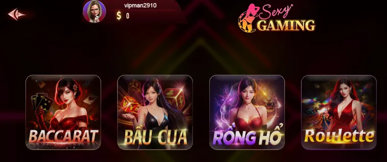 Sexy Gaming Livestream Tại ManClub Sức Hút Nóng Bỏng Cho Mọi Game Thủ